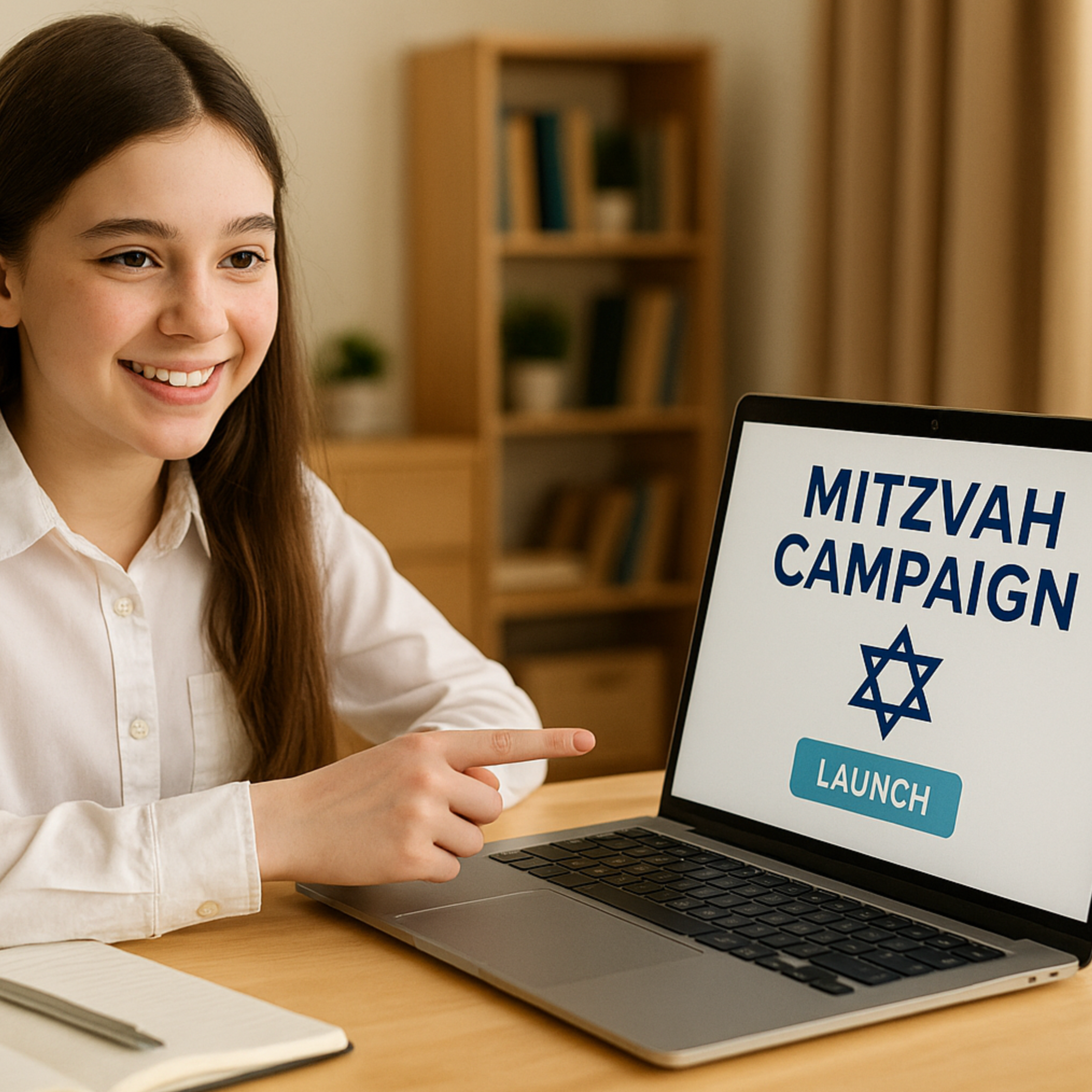 Jewish Mitzvah campaign. Bar/Bat Mitzvah