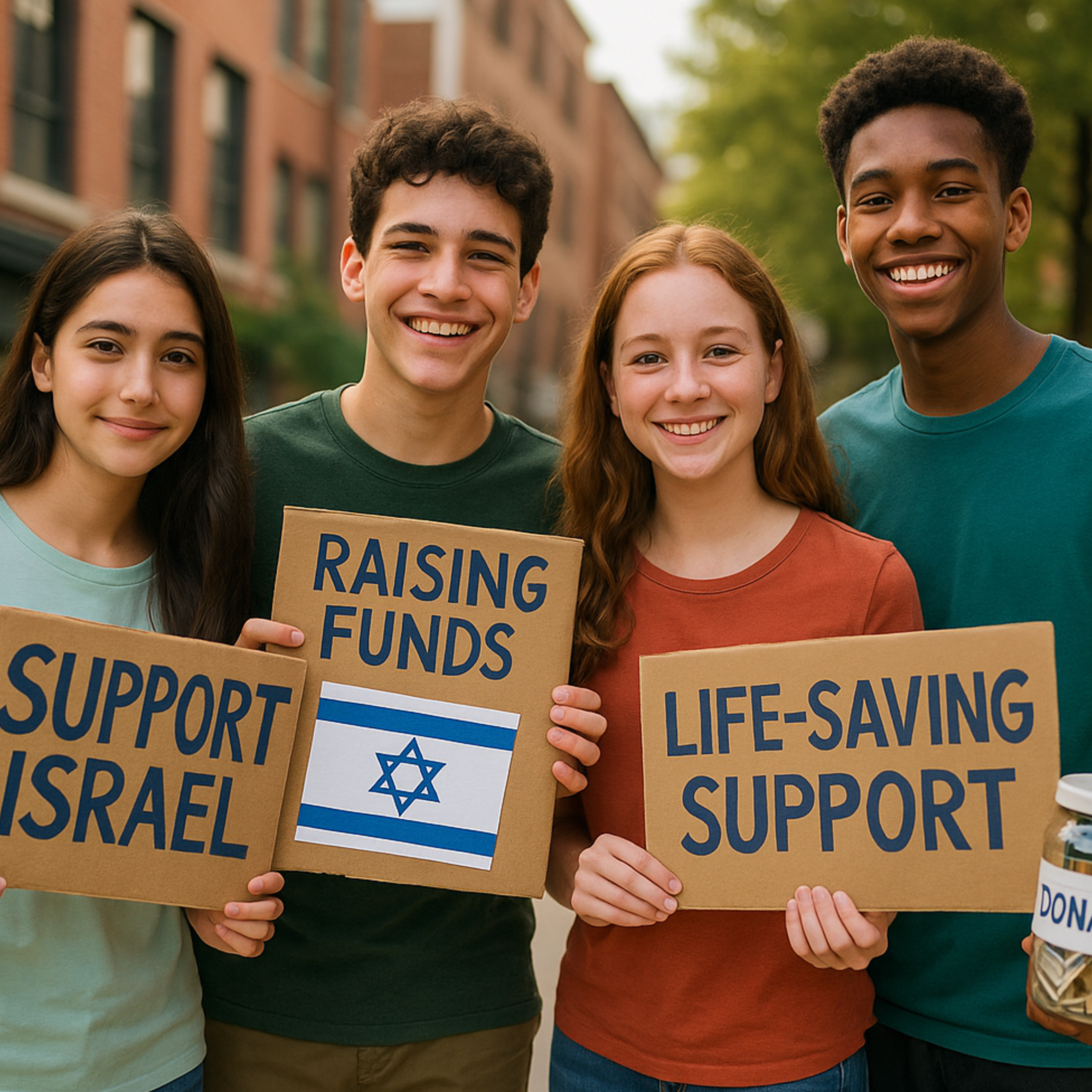 Raising life-saving support for Israel. Bar/Bat Mitzvah Campaign