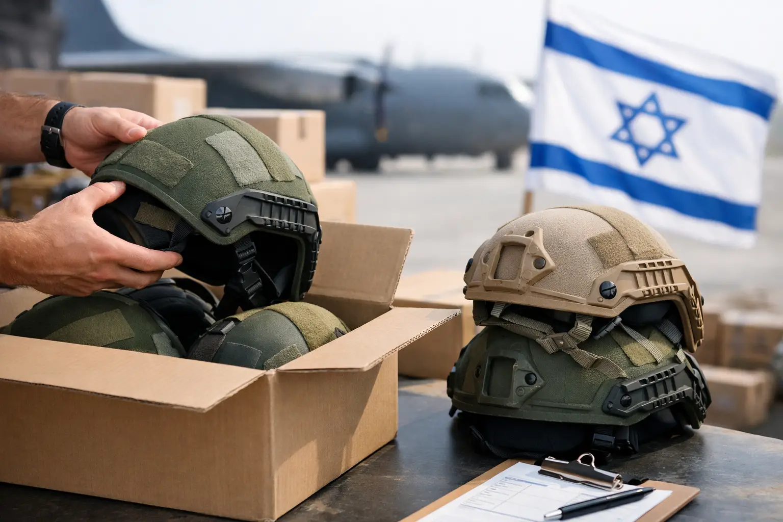 How to Donate Helmets to Israel