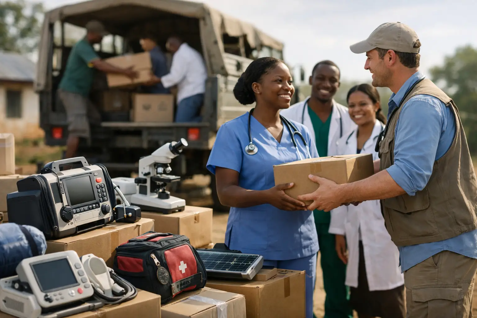 How Donor Funded Equipment Reaches Frontline