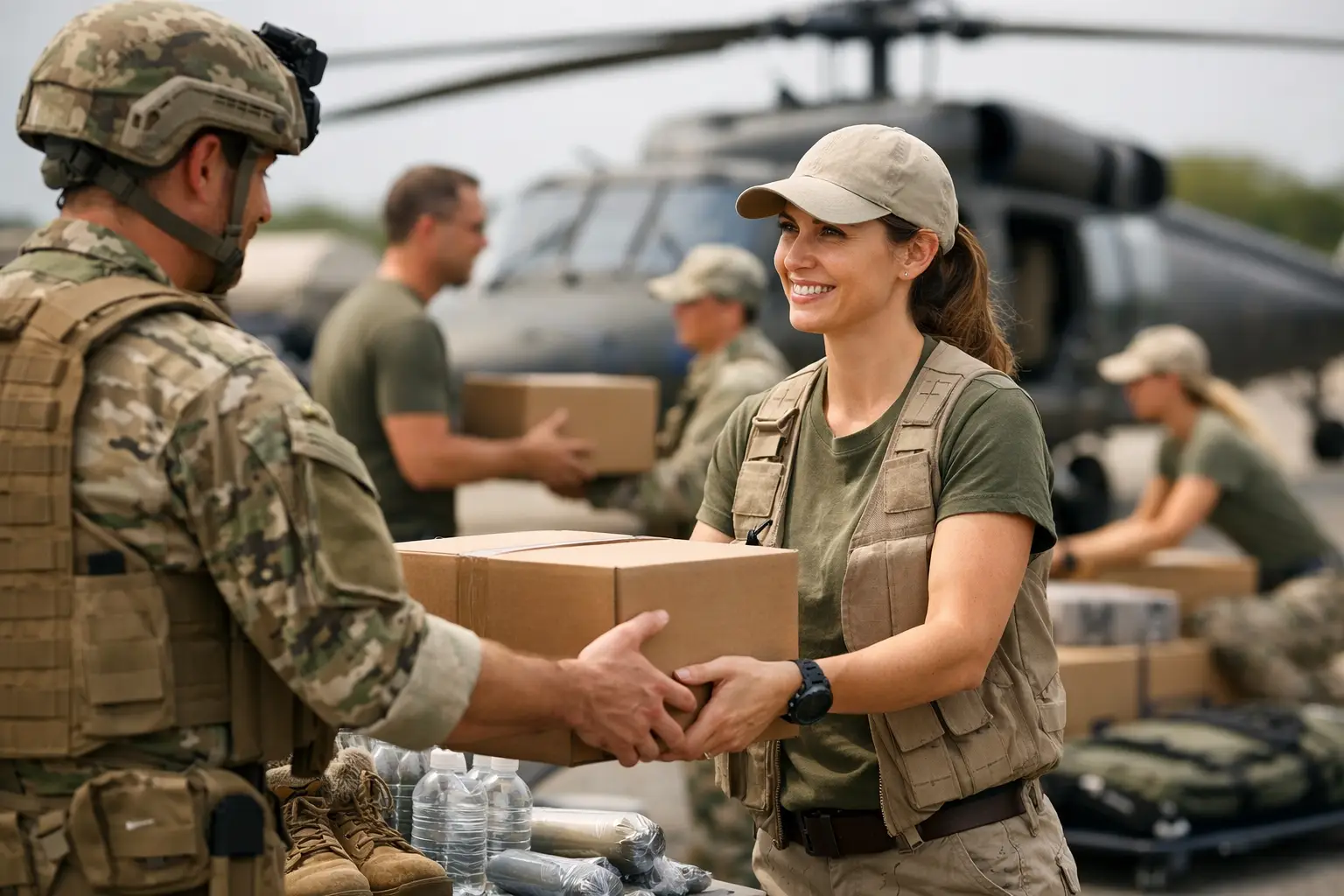 How Military Aid Nonprofits Work